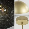 Cheap Straluma Chique hanglamp mat goud met zwarte binnenzijde