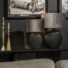 chique_lampvoet_skeld_mat_4.webp Outlet Straluma Chique lampvoet Skeld mat zwart exclusief kap