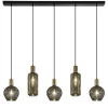 chique_lichts_hanglamp_sm_0.webp Discount Straluma Chique 5-lichts hanglamp smoke glas met brons