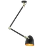 chique_plafondlamp_zwart__1.webp Sale Straluma Chique plafondlamp zwart met goud verstelbaar