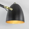chique_plafondlamp_zwart__2.webp Sale Straluma Chique plafondlamp zwart met goud verstelbaar