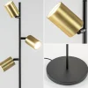 chique_staande_lamp_mat_z_2.webp Flash Sale Straluma Chique staande lamp mat zwart met gouden spots