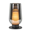 chique_tafellamp_zwart_ma_0.webp Flash Sale Straluma Chique tafellamp zwart marmer met smoke glazen kap