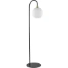 chique_vloerlamp_zwartgou_0.webp Online Straluma Chique vloerlamp zwart/goud met opaal glas