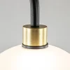 chique_vloerlamp_zwartgou_3.webp Online Straluma Chique vloerlamp zwart/goud met opaal glas