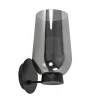 chique_wandlamp_zwart_mar_1.webp Fashion Straluma Chique wandlamp zwart marmer met smoke glas