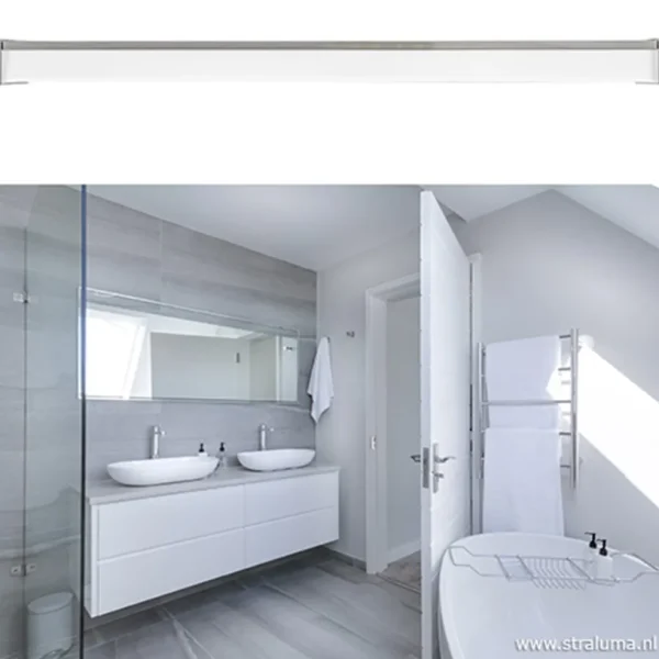 chromen_wandlamp_badkamer_4.webp Discount Straluma Chromen wandlamp badkamer spiegel