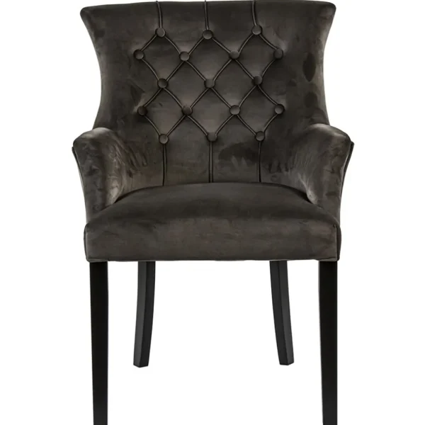 comfortabele_armstoel_don_1-1.webp Hot Straluma Comfortabele armstoel donker taupe met zwarte poot