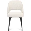 comfortabele_eetkamerstoe_1.webp Sale Straluma Comfortabele eetkamerstoel grijs met zwarte poot