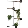 decoratieve_wandlamp_zwar_1.webp Store Straluma Decoratieve wandlamp zwart inclusief potten