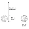 design_hanglamp_kelly_clu_1-1.webp Store Straluma Design hanglamp Kelly cluster LED zwart