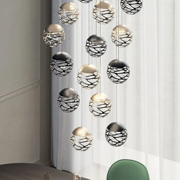 design_hanglamp_kelly_clu_3-1.webp Store Straluma Design hanglamp Kelly cluster LED zwart