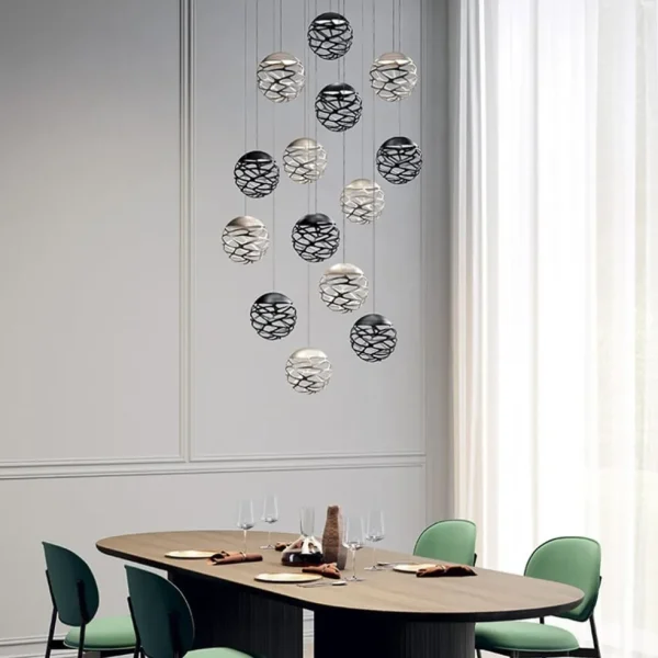 design_hanglamp_kelly_clu_4-1.webp Store Straluma Design hanglamp Kelly cluster LED zwart