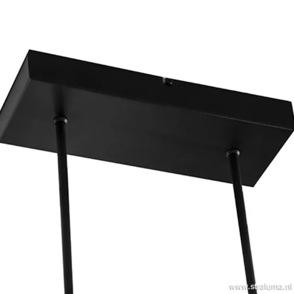 design_hanglamp_led_zwart_1.webp Clearance Straluma Design hanglamp LED zwart dimbaar