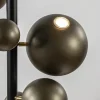 Best Sale Straluma Design hanglamp zwart met platinum bollen 2L