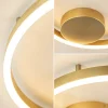 design_led_plafondwandlam_3.webp Sale Straluma Design LED plafond/wandlamp ring goud