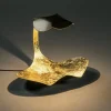 design_led_tafellamp_bron_4.webp Best Straluma Design LED Tafellamp brons met goldleaf