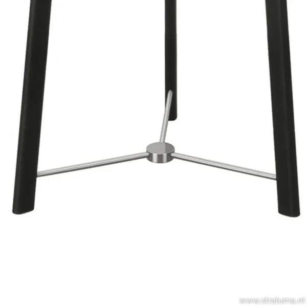 Outlet Straluma Design staande lamp zwart staal dimbaar