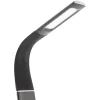 Sale Straluma Design tafellamp zwart met klok en dimbaar LED