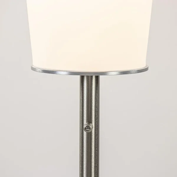 design_vloerlamp_cilinder_2.webp Discount Straluma Design vloerlamp cilinder opaal glas met dimbaar LED