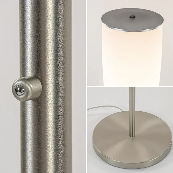 design_vloerlamp_cilinder_3.webp Discount Straluma Design vloerlamp cilinder opaal glas met dimbaar LED