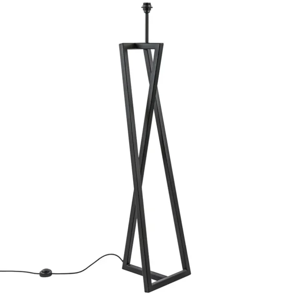 Cheap Straluma Design vloerlamp frame mat zwart excl kap
