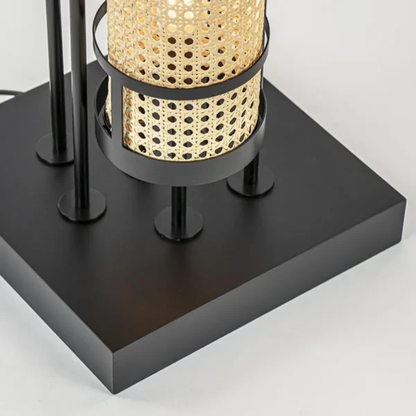 design_vloerlamp_zwart_me_3.webp Online Straluma Design vloerlamp zwart met webbing kappen