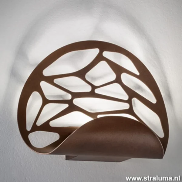 design_wandlamp_kelly_led_1.webp Best Sale Straluma Design wandlamp Kelly LED brons