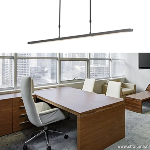 dimbare_design_hanglamp_l_4.webp Cheap Straluma Dimbare design hanglamp LED zwart