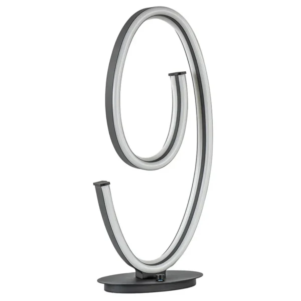 dimbare_led_tafellamp_mat_0.webp Hot Straluma Dimbare LED tafellamp mat zwart ovaal