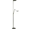 dimbare_led_uplighter_met_0.webp Sale Straluma Dimbare LED uplighter met leeslamp donker brons
