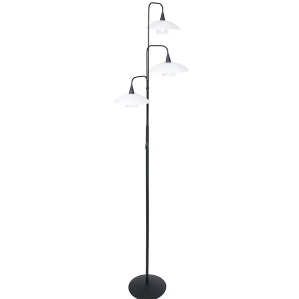 dimbare_led_vloerlamp_zwa_0.webp Cheap Straluma Dimbare LED vloerlamp zwart met witte schotels