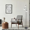 dimbare_led_vloerlamp_zwa_4.webp Cheap Straluma Dimbare LED vloerlamp zwart met witte schotels