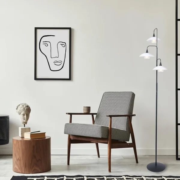 dimbare_led_vloerlamp_zwa_4.webp Cheap Straluma Dimbare LED vloerlamp zwart met witte schotels
