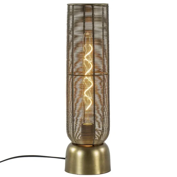 draad_tafellamp_lezuza_an_1.webp Cheap Straluma Draad tafellamp Lezuza antiek brons L&L
