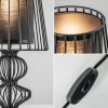 draad_tafellamp_zwart_met_3.webp Discount Straluma Draad tafellamp zwart met cilinder kap