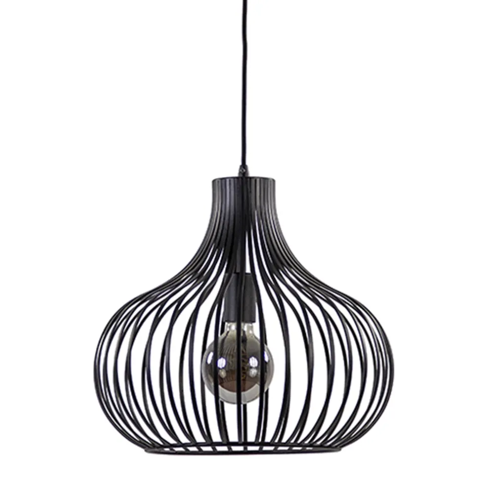 draadhanglamp_medium_zwar_0.webp Best Straluma Draadhanglamp medium zwart 38cm