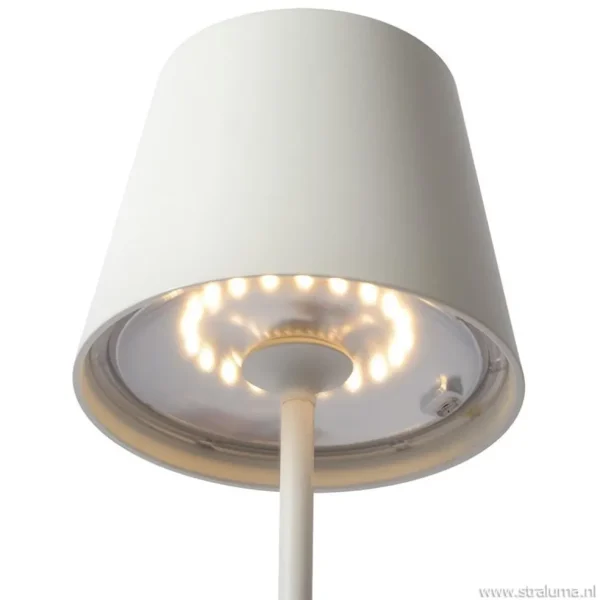 draadloze_tafellamp_wit_m_2-1.webp Clearance Straluma Draadloze tafellamp wit met dimbaar LED
