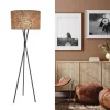 driepoot_schelpen_vloerla_4.webp Best Sale Straluma Driepoot schelpen vloerlamp zwart met bruin en goud