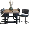 eetkamerstoel_hunter_groe_4.webp Discount Straluma Eetkamerstoel hunter groen met zwart onderstel