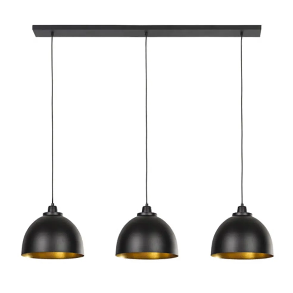 eettafel_hanglamp_kylie___0.webp Clearance Straluma Eettafel hanglamp Kylie 3- lichts zwart-goud
