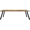 eettafel_mangohout_met_zw_1.webp Sale Straluma Eettafel mangohout met zwarte poot 240x90 cm