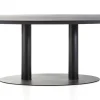 Cheap Straluma Eettafel ovaal zwart eiken met metalen poot 300x120 cm