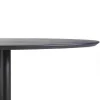 Cheap Straluma Eettafel ovaal zwart eiken met metalen poot 300x120 cm