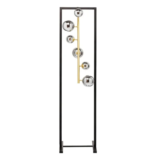 Fashion Straluma Elegante luxe vloerlamp met 6 glazen bollen