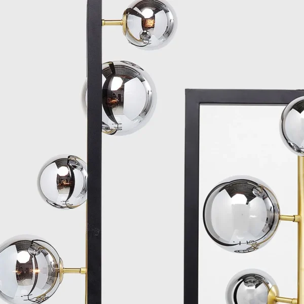 Fashion Straluma Elegante luxe vloerlamp met 6 glazen bollen