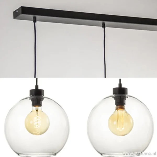 glazen_lichts_hanglamp_ee_3.webp Online Straluma Glazen 3-lichts hanglamp eettafel clear