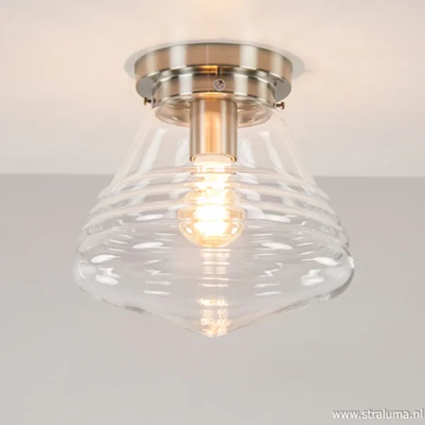 glazen_plafondlamp_helder_1.webp Best Straluma Glazen plafondlamp helder Art Deco
