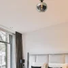 globe_plafondlamp_zwart_m_4.webp Sale Straluma Globe plafondlamp zwart met smoke/titanium glas 30 cm