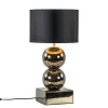 gouden_tafellamp_bollen_m_1.webp Online Straluma Gouden tafellamp bollen met zwart/gouden kap